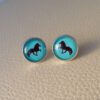 Ohrstecker, bunter Hintergrund – Bild 10