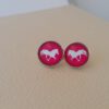 Ohrstecker, bunter Hintergrund – Bild 8