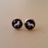 Ohrstecker, bunter Hintergrund – Bild 7