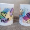 Keramiktasse mit Namen