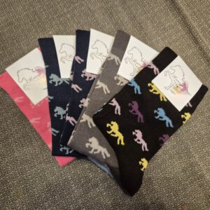 Socken mit Islandpferd