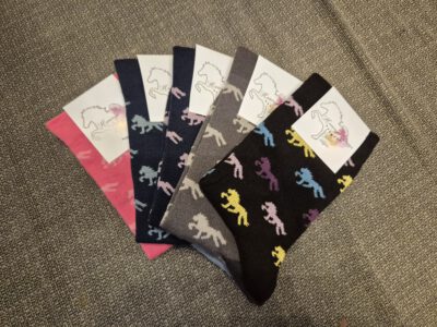 Socken mit Islandpferd