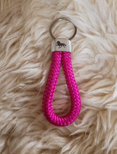 Schlüsselanhänger, Segelseil 2.0 rot, pink, lila, rosa