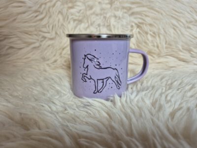 Emaille-Tasse Little dots – Bild 4