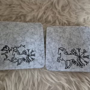 Filzuntersetzer, Vegvísir