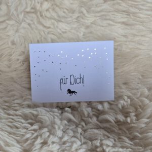 Karte, für Dich!