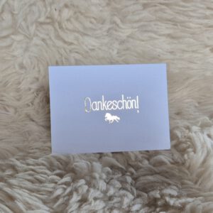 Karte, Dankeschön