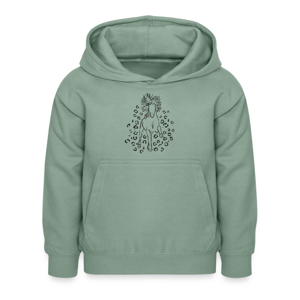 Kinder Hoodie mit Islandpferd