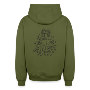 HeavyZip Hoodie mit Islandpferd
