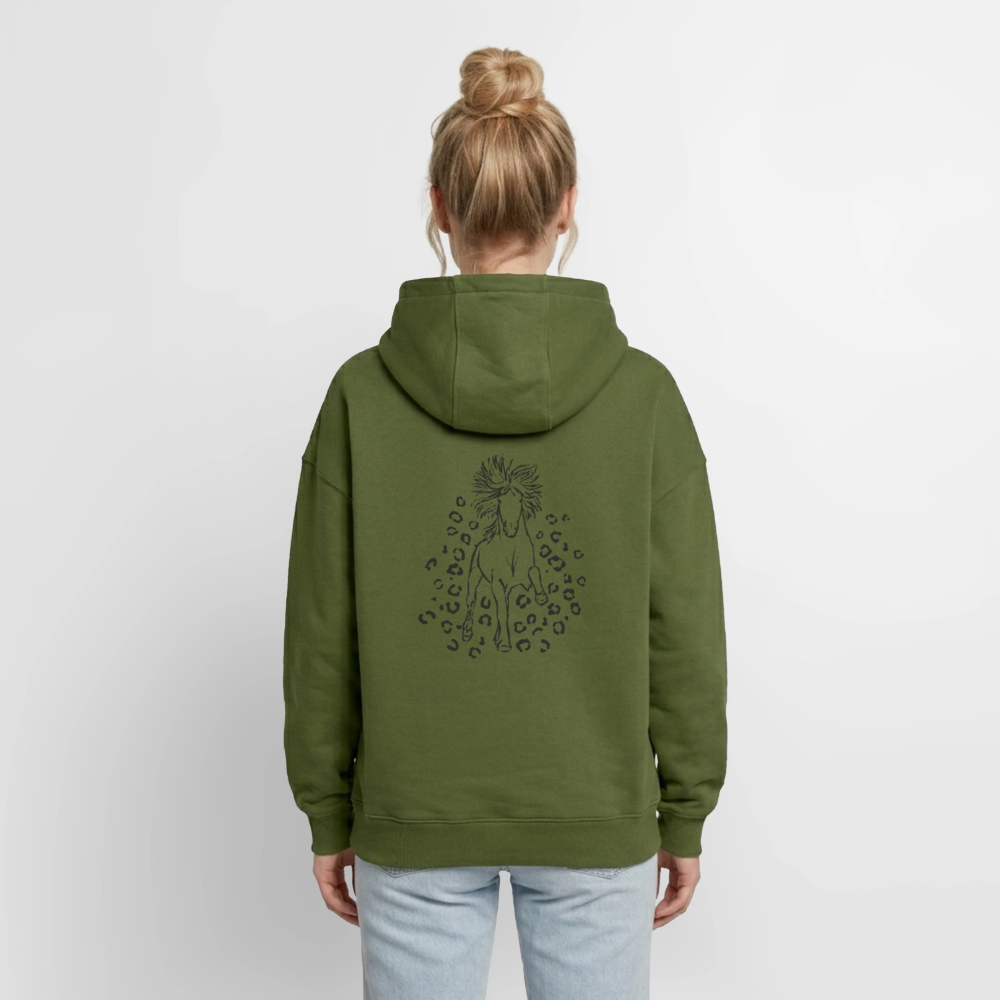 HeavyZip Hoodie mit Islandpferd – Bild 2